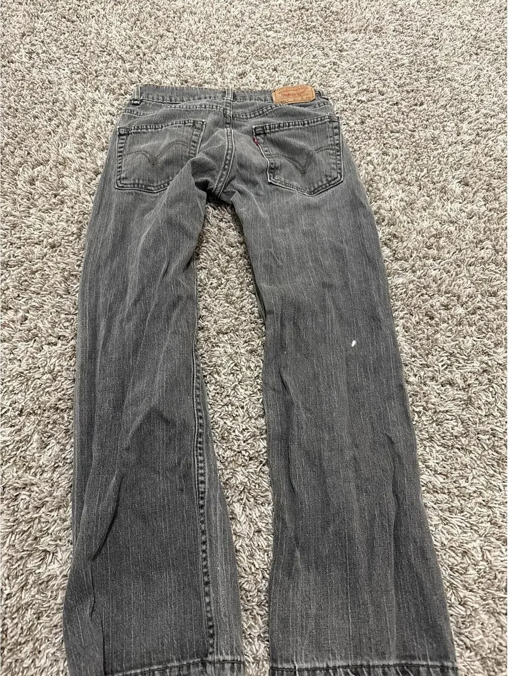 Levi's Boys 550 Relaxed Fit Jeans Size 12 Regular 26x26